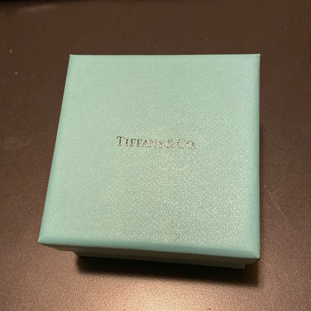 Tiffany & Co. ring box and suede dust bag